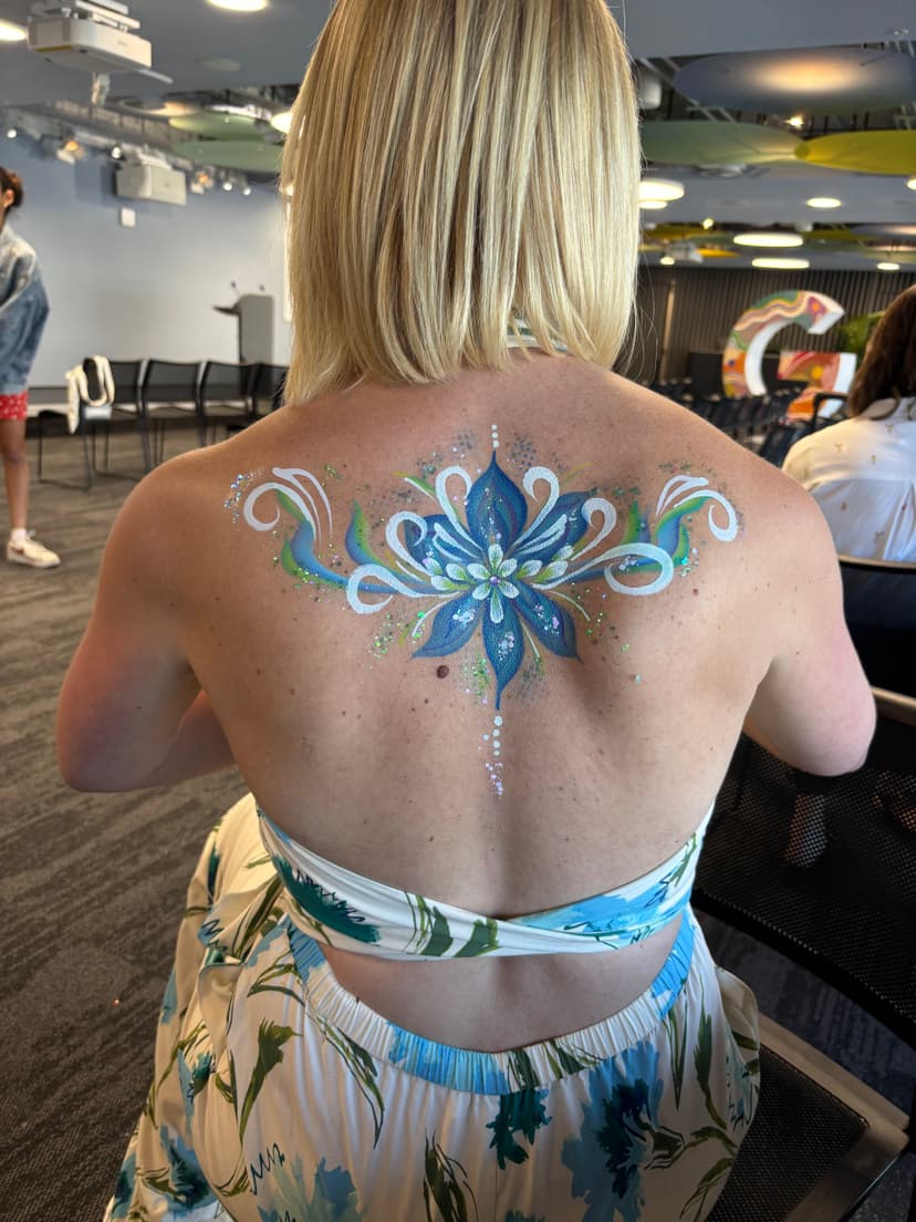Adult Face Painting work sample 5