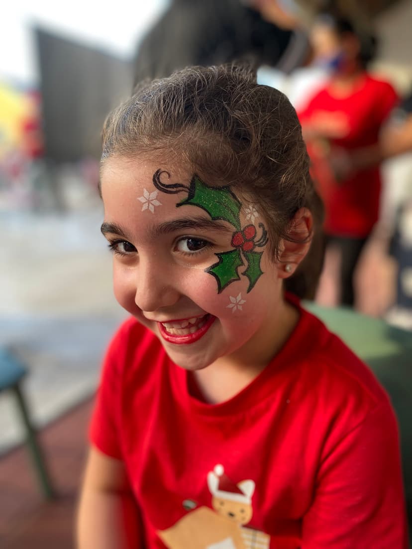 Kids Face Painting work sample 1