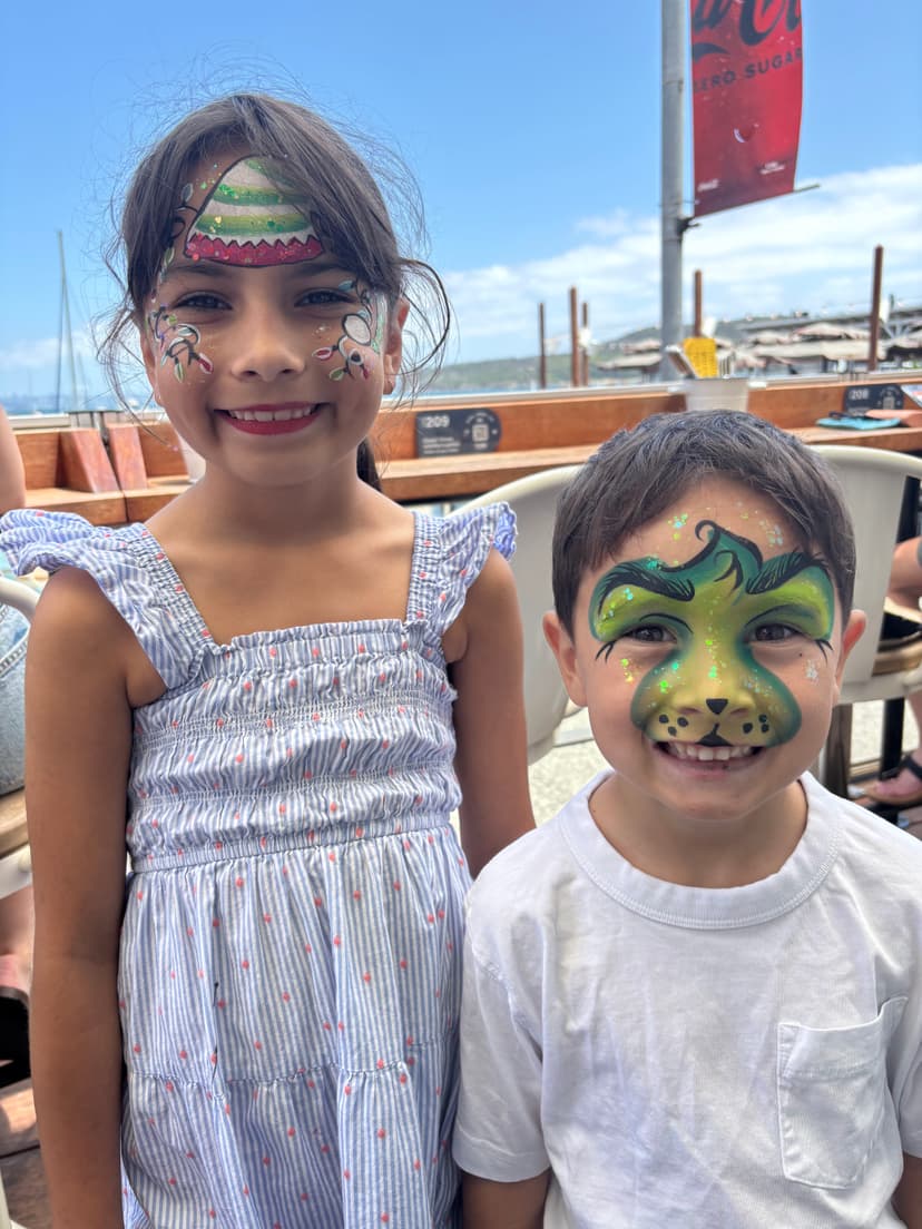 Kids Face Painting work sample 3