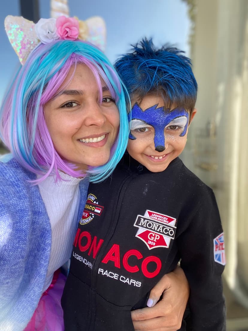 Kids Face Painting work sample 4